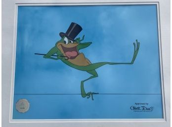 2000 Chuck Jones Serigraph Animation Cel Michigan J. Frog