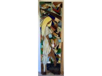 Large Stained Glass Mosaic Panel Architectural Salvage