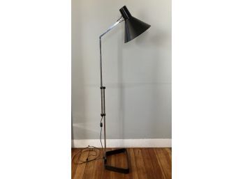 Mid-Century Adjustable Metal Floor Lamp