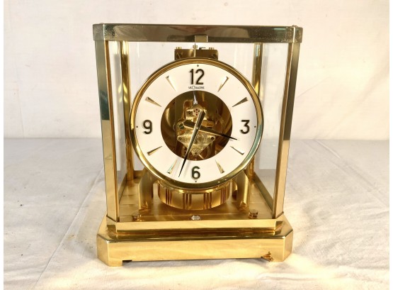 Vintage Le Coultre Atmos VIII Brass Mantle Clock
