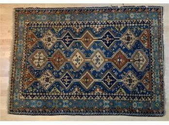 119 X 85 Antique Caucasian Hand Made Carpet