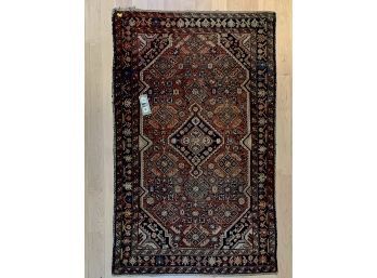 82 X 52 Antique Caucasian Hand Made Carpet From Iran