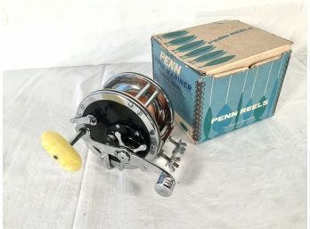 Vintage Penn Super Mariner 49 M  Deep Sea Fishing Reel With Original Box