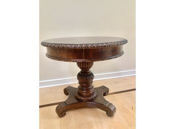 Elegant Mahogany Carved Center Table