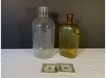 2 Antique Bottles Barn Finds