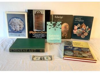 Lot Of 7 Antique Reference Books