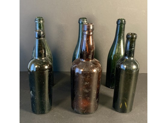 Barn Find: Six Vintage Glass Bottles!