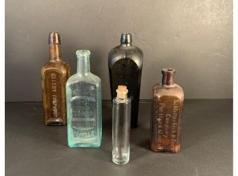 Bottle Collection #1 With Vintage And Antique Glass Bottles