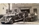 Vintage Framed Photo Of The Eagle Hose Co. #2, Guilford, Ct.