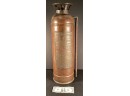 Fyr-Fyter  Antique Copper & Brass Fire Extinguisher