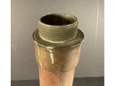 Vintage 22 Inch Professional  Bronze Firehose Nozzle