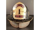 Vintage. Lieutenant Emergency Squad Fireman's Helmet #1