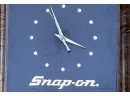 New Old Stock Wall Clock From The Snap On Tool Company/mint In Box!