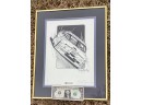 NASCAR Quick Sketch Artist Proof (A/P) By The Late Artist Sam Bass.