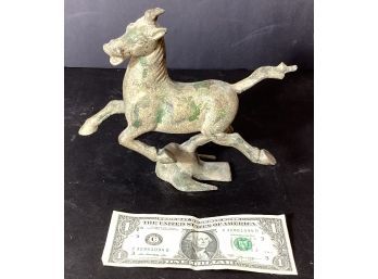 Bronze Cold Cast Tang Asian Horse