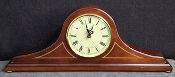 Spectacular 1992 Bombay Mahogany Mantle Clock