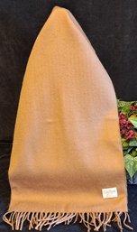 Charisma 100 Percent Camel Color Wool Scarf