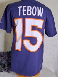 Broncos NFL Collectible Tebow T- Shirt Size M