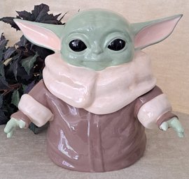 Baby Yoda Cookie Jar