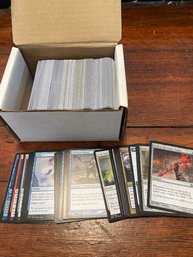 Box Of Approximately 400 Magic The Gathering Cards