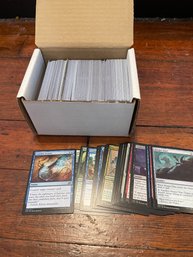 Box Of Approximately 400 Magic The Gathering Cards