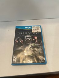 Wii U Injustice Gods Among Us Video Game