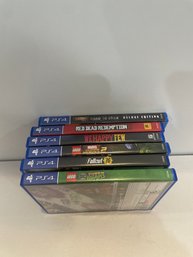 Lot Of (6) PS4 Games