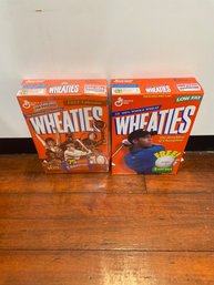 Lot Of 2 Wheatie Boxes