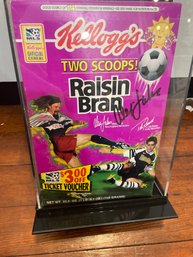 Alexi Lalas  Signed Wheaties Box