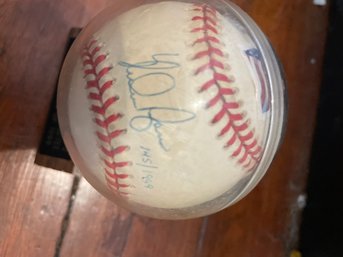 Nolan Ryan Autographed Baseball  145/1998
