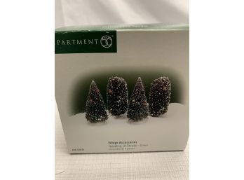 Department 56 'twinkling Lit Shrubs- Green ' #56.52824