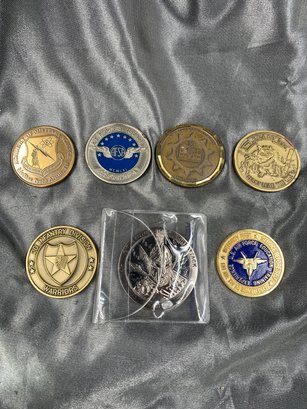 U.S. Army And Air Force Challenge Coins