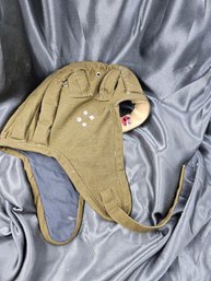 Soviet Russian Airborne Paratrooper Jump Helmet