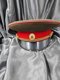 Soviet Army Visor Officer Cap