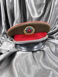 Chinese Army Visor Cap