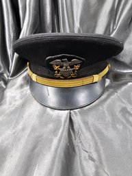 1950's US Navy Officer Visor Cap