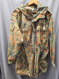 German Flecktern Camouflage Lightweight Parka