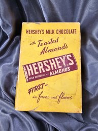 POST-WWII HERSHEY BAR CHOCOLATE BOX