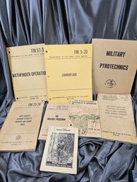 VIETNAM WAR ERA TRAINING MANUALS GROUPING