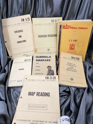 VIETNAM WAR ERA TRAINING MANUALS GROUPING