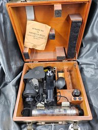 WWII US AIR FORCES ARMY BUBBLE SEXTANT TYPE A-10-A