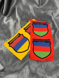 WWII German Aserbeidhanian/Armenian Volunteer Sleeve Shields