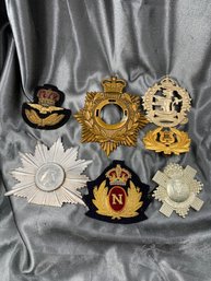 WWII / Post-WWII British And Commonwealth Forces Shako And Dress Cap Badges