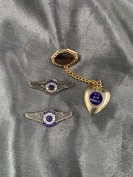 U.S. Air Force Small Wings / Sweetheart Pieces