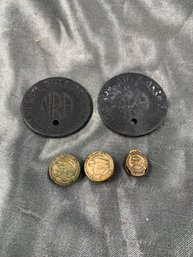 Vintage National Rifle Association Pins