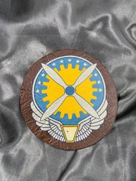 U.S. Air Service Command Leather Flight Jacket Patch, WW2
