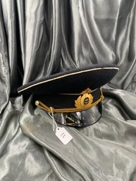 RUSSIAN NAVAL VISOR CAP