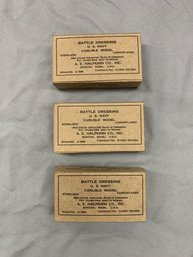 U.S. NAVY CARLISLE MODEL BATTLE DRESSINGS, WW2 #1