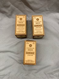 LOT OF CAMOUFLAGE GAUZE BANDAGES