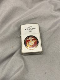 U.S. MARINE BARRACKS SASEBO JAPAN SOUVENIER LIGHTER